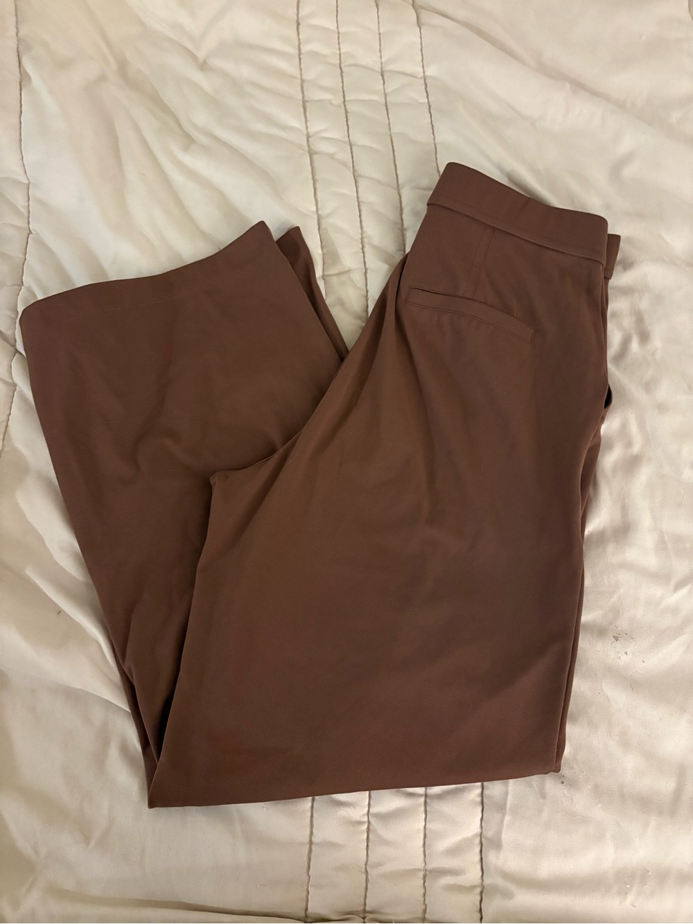 HALARA Women's Brown Straight Leg Pants
